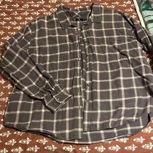 Volcom Brown/Purple Flannel
